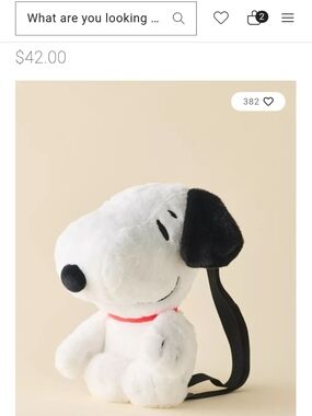Urban Outfitters Snoopy Backpack